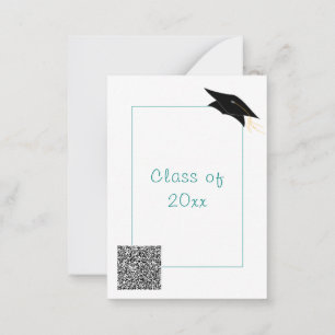 Your QR Code Graduation Party Invitation Template
