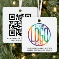 Your QR Code & Logo Business Promotional Square
