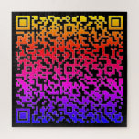 Your QR Code Puzzle Gift with Special Scan Message<br><div class="desc">Custom Colours - Your QR Code Puzzle with Your Unique Surprise Message / Information with QR Code Scan Info - Image / or add your Logo - Photo / Text / more - Resize and Move or Remove / Add Elements - Image / text with Customisation Tool. Choose Colours -...</div>
