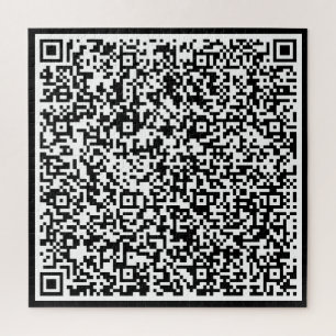 Your QR Code Puzzle Gift with Special Scan Message