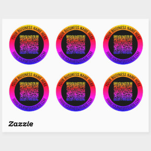 Your QR Code Scan and Custom Text Sticker