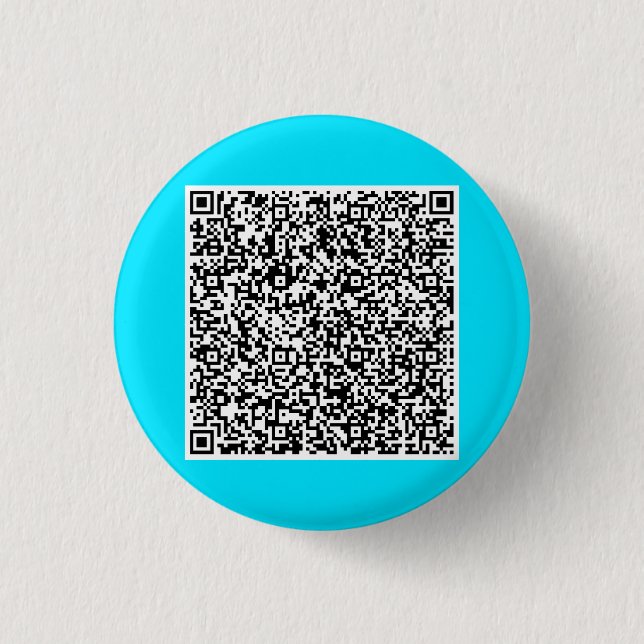 Your QR Code Scan Funny Button Gift - Choose Colou (Front)