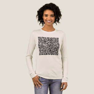 Your QR Code Scan Info Personalised Funny Tri-Blend Shirt