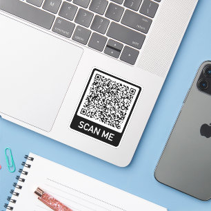 Your QR Code Scan Info Personalised Sticker