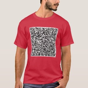 Your QR Code Scan Info Surprise T-Shirt Gift