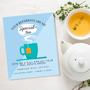 Your Referrals Are My "Speciality" Small Business Flyer