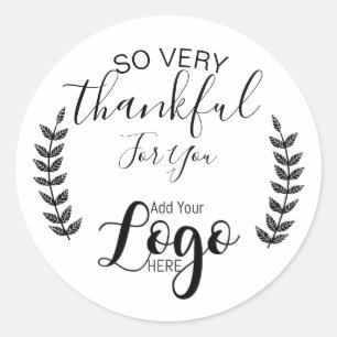 Your Referrals  Small Business Classic Round Sticker