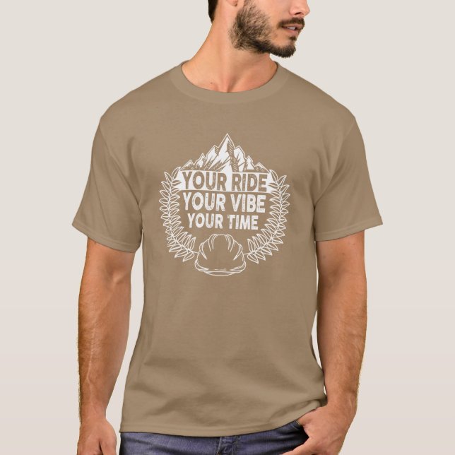Your Ride Your Vibe Yourime Chopper gift T-Shirt (Front)