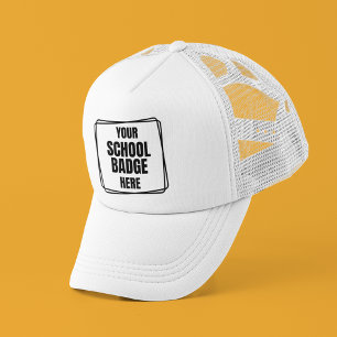 Your School Badge Here College Baseball Team Cap