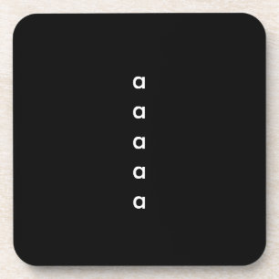Your Selected Text Coaster