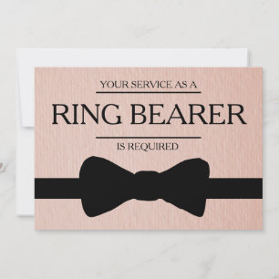 Your Service Is Requested as Best Man Groomsman In Invitation