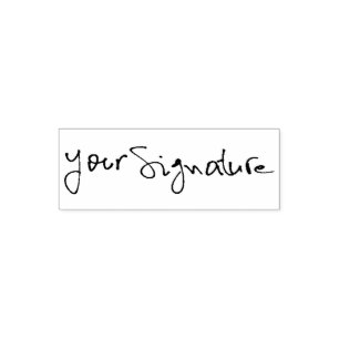 Your Signature Self-inking Stamp