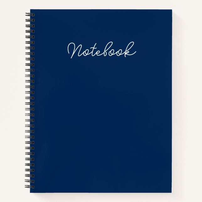 Your Signature Style: 8.5" x 11" Branded Notebooks (Front)