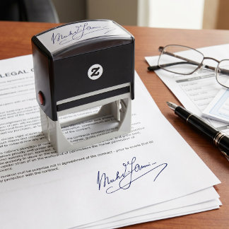 Your Signature | Upload your Handwritten Name Self Self-inking Stamp