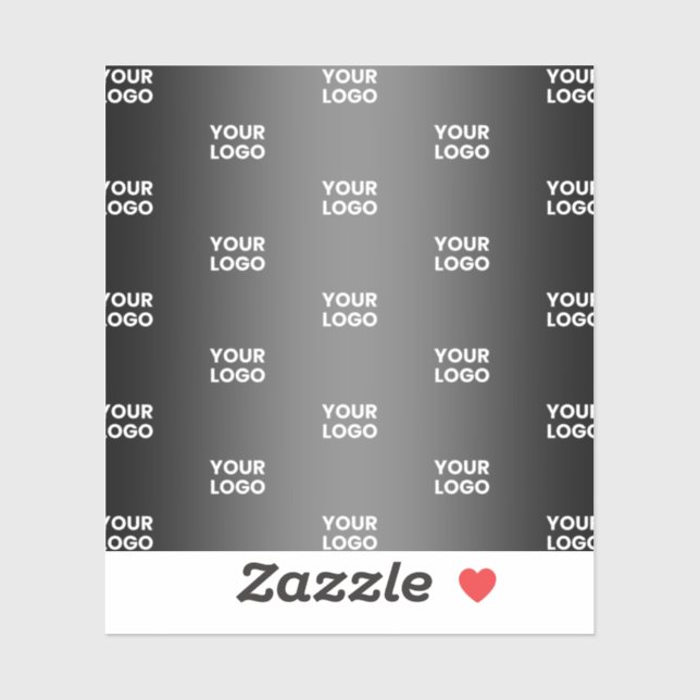 Your Simple Repeating Logo | Transparent & Black (Sheet)