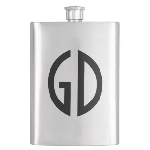 Your Simply Monogram Ideas 1 Hip Flask