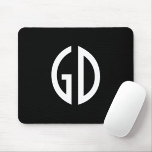 Your Simply Monogram Ideas 1 Mouse Pad