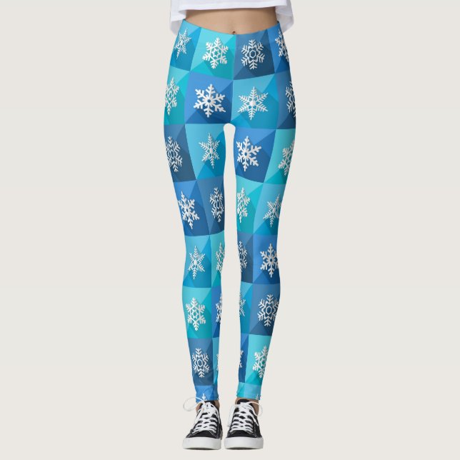 Your Snowflake Collection Leggings (Front)