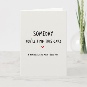 Your Someday Love Reminder Card