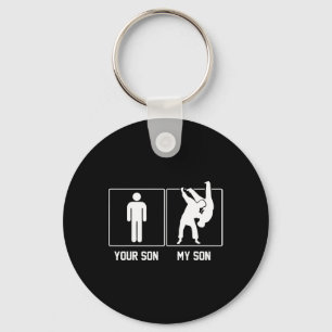 Your Son My Son Judo Karate Proud Key Ring