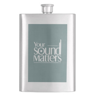 Your Sound Matters Hip Flask