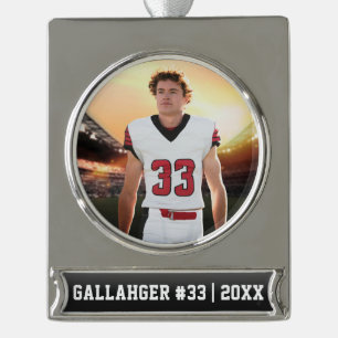 Your Sports Photo Personalised Ornament