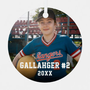 Your Sports Photo   Personalised Ornament