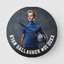Your Sports Photo | Personalised Round Clock