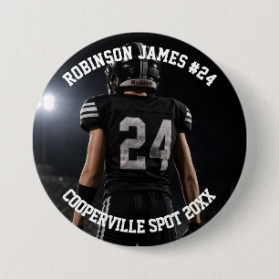 Your Sports Photo, Personalised Team Photo, team 7.5 Cm Round Badge