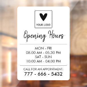 Your Square Logo Boutique Salon Opening Hours