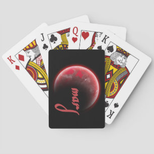 Your step started from another planet playing cards