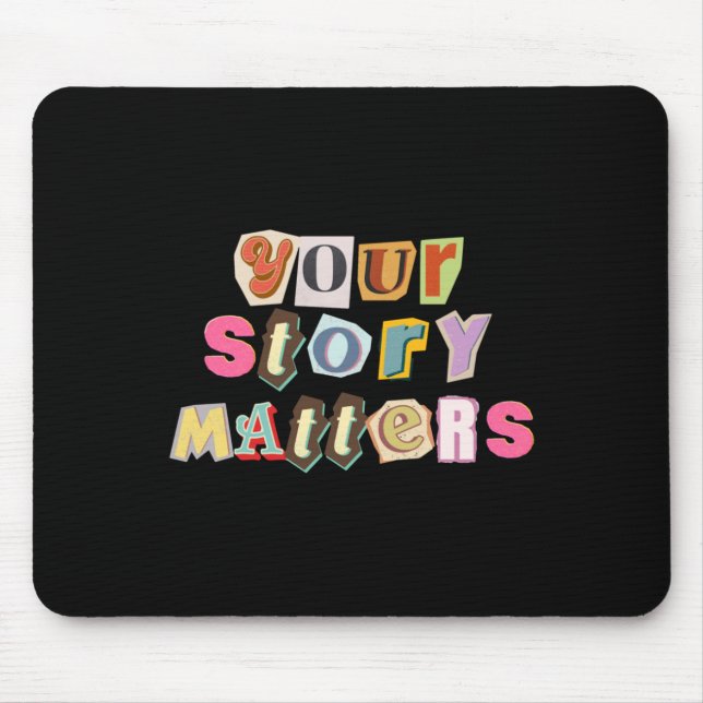 Your Story S  Mouse Pad (Front)