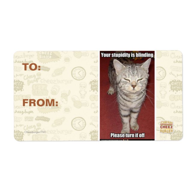 Your stupidity is blinding 2 (Front)