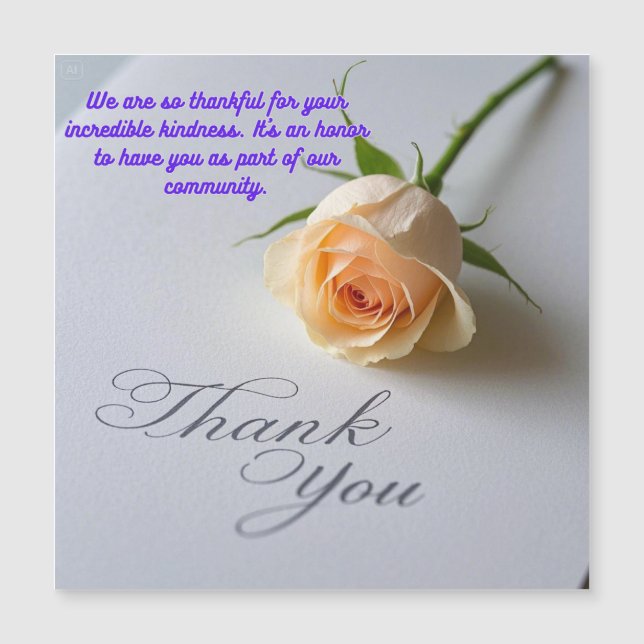 Your Support Means Everything (Front)