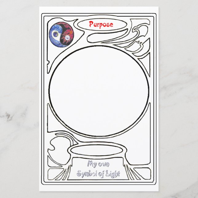 Your Symbol doodling on Purpose Code (Front)