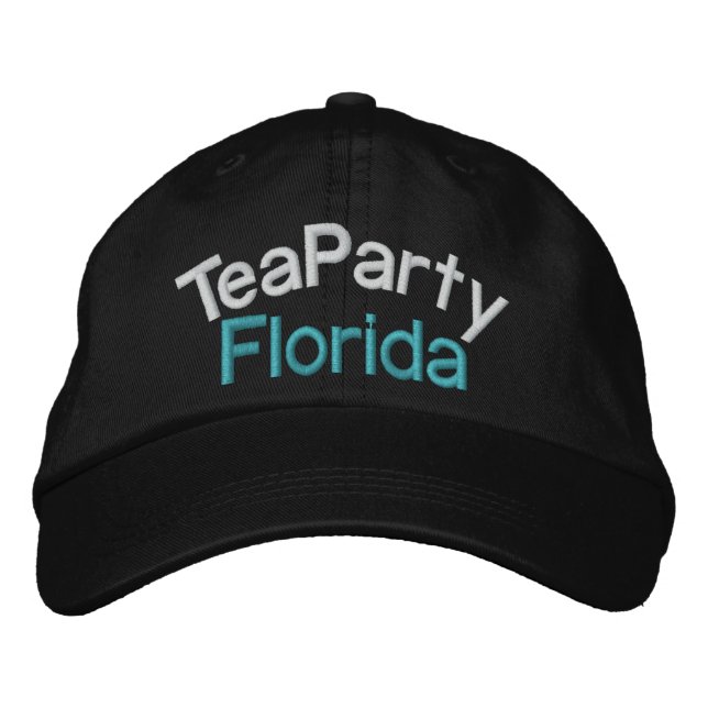 Your Tea Party-Taxed to the MAX- by SRF Embroidered Hat (Front)