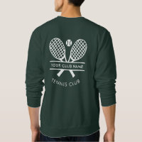 Your Tennis Club Coach Name Team Logo Custom