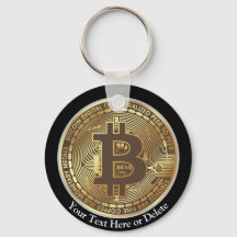 Your Text/Colour Gold Bitcoin Cryptocurrency Money