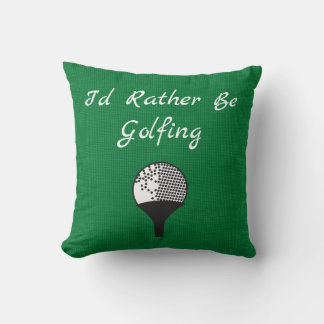 Your Text Country Green Burlap Solid Plain colour Cushion