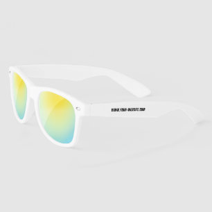 Your Text, Font and Colours Promotional Sunglasses