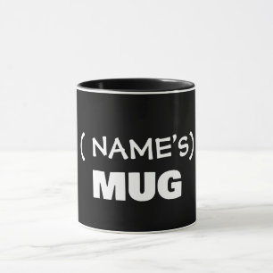 Your text here, customisable mug