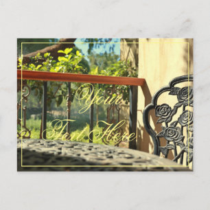 Your Text Here Villa Feel Beautiful Postcard