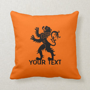 Your Text - Holland Lion Cushion