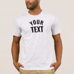 Your Text Mens Bella Canvas Short Sleeve Ash Grey T-Shirt<br><div class="desc">Add Your Text Here Template Mens Ash Grey Colour Bella Canvas Short Sleeve T-Shirt.</div>