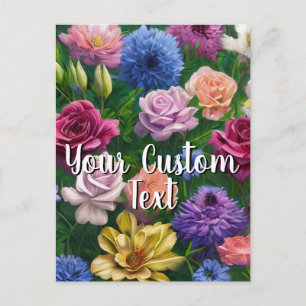 Your Text Mixed Flowers 11 Springtime Template