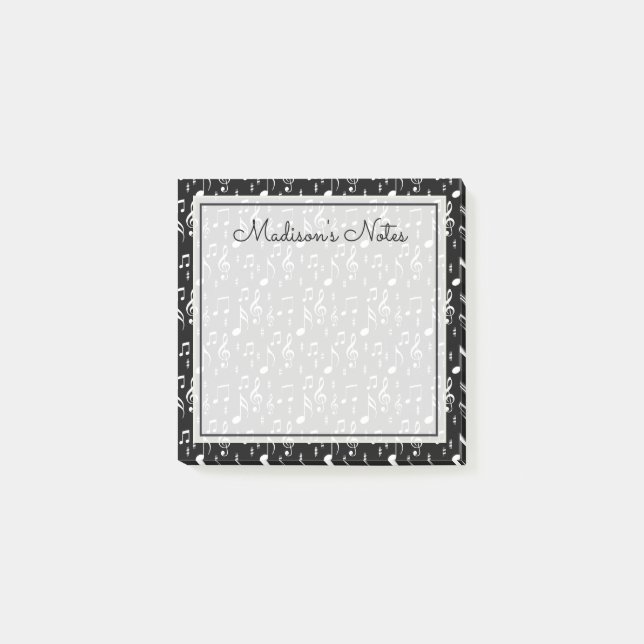 Your Text | Musical Notes (Front)