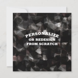 Your Text or Design Here - Create a Custom Invitation