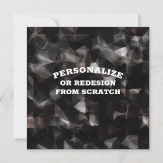 Your Text or Design Here - Create a Custom Invitation