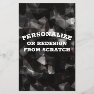 Your Text or Design Here - Create a Custom Stationery