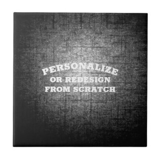 Your Text or Design Here - Create a Custom Tile